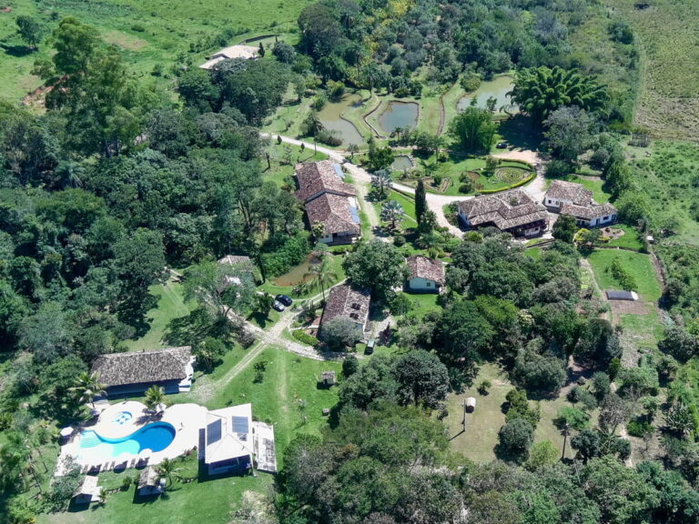 Estrutura do Hotel Fazenda Palestina - Itapecerica-MG