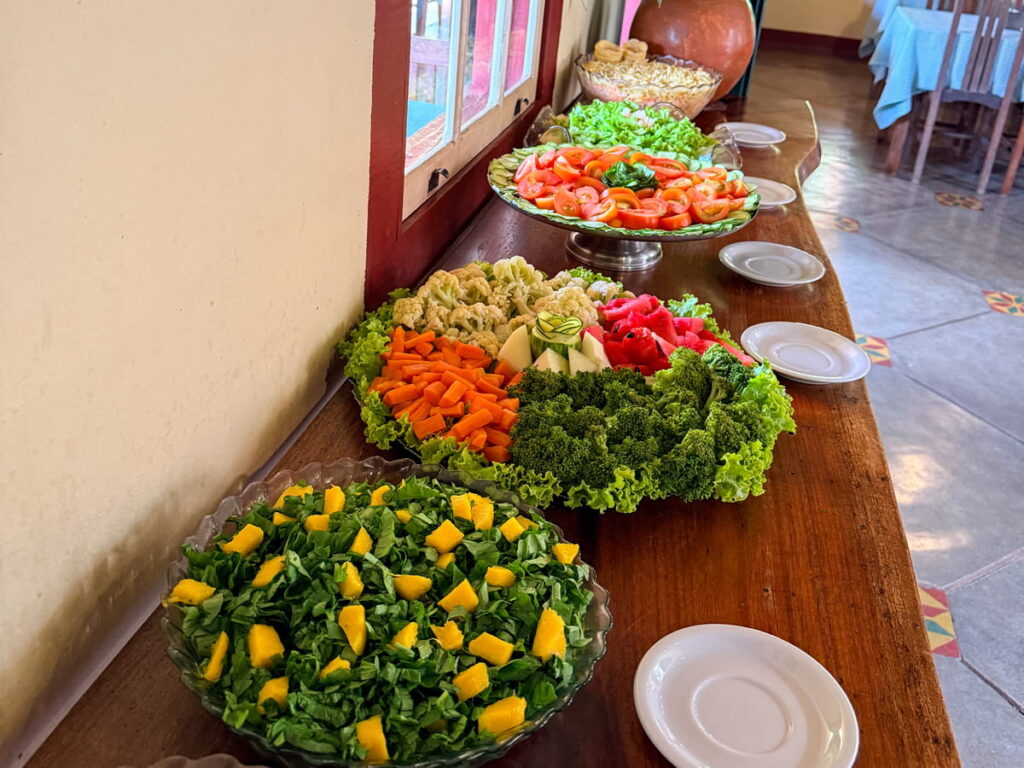 Comida Mineira no Hotel Fazenda Palestina, Itapecerica-MG